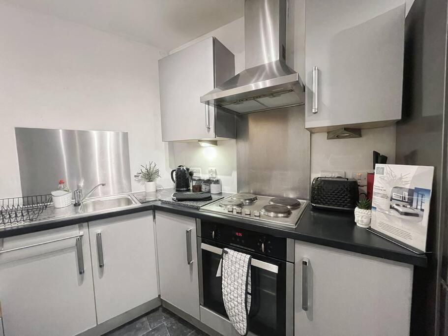 Cityfront Modern Apt Near City Centre/Etihad, Free Parking Manchester Exteriér fotografie
