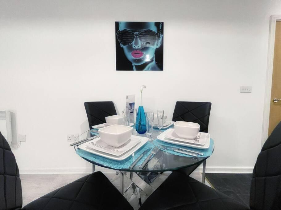 Cityfront Modern Apt Near City Centre/Etihad, Free Parking Manchester Exteriér fotografie
